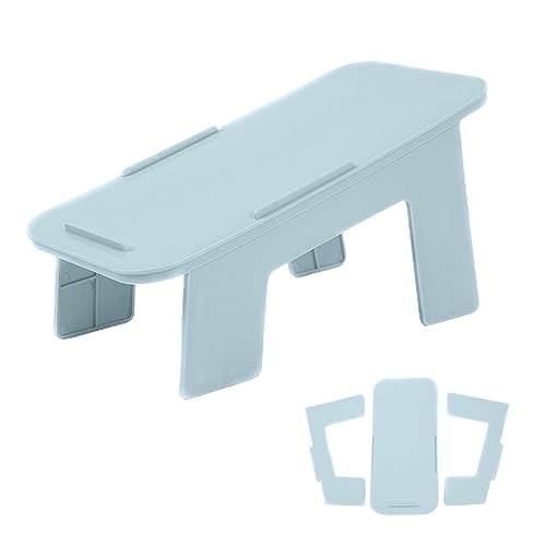 YJYQ Shoe Holder Stacker - Shoes Storage Slots Rack,Portable Double Deck Shoe Shelf Storage, Thickening Hollow Non-Slip Shoe Rack for Bedroom Hal