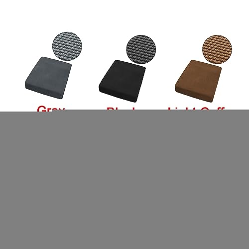 Jiakalamo Elastic Couch Cushion Covers Stretch Cushion Covers Sofa Seat Cushion,Polyester Universal Sofa Cover,Washable Sofa Seat Slipcover(Gray,