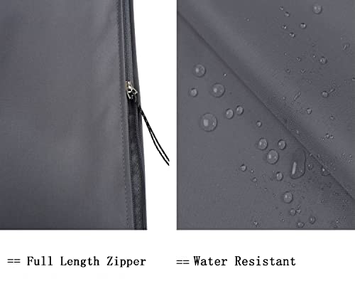 Garden Balsam Umbrella Cover for 6ft to 9ft Patio Umbrellas, Waterproof and Durable Market Umbrella Cover with Zipper and Rod