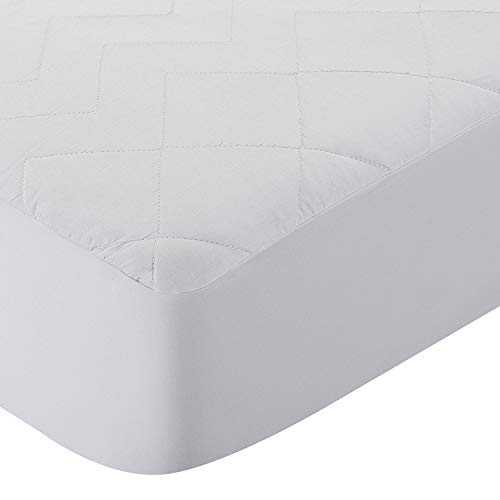 Pikolin - Quilted Fibre Mattress Protector – Waterproof, anti-dust mite, white Cama 80 - 80 x 190/200 cm white