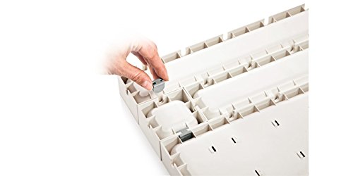 Tescoma Spare Connectors and Feet, 8+8 Pcs Flexispace, White, 15x10x3 cm