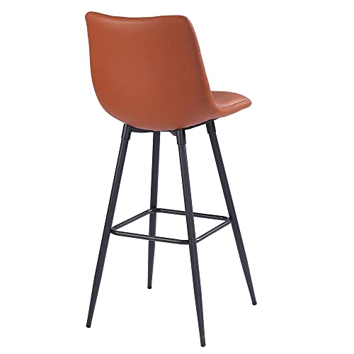 PS Global Venice Barstool Luxurious Faux Leather Upholstery Elegant Barstool For Breakfast Bar, Counter, Kitchen and Home Barstool, Quality Mater