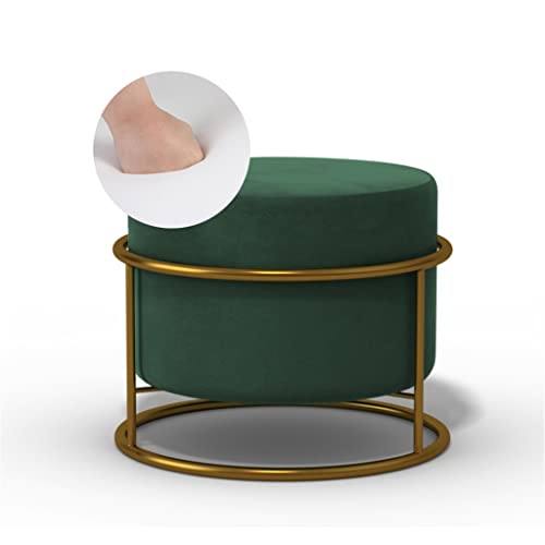 LUKEO Round Stool, Household Small Stool, Living Room Coffee Table, Sofa Stool, Shoe Stool Replacement