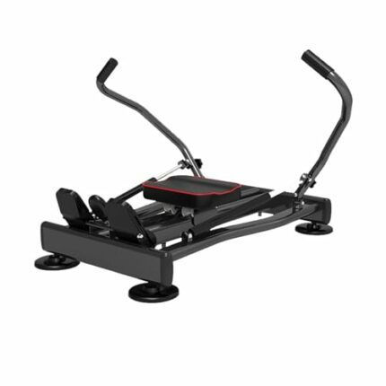 HAWEWE Rowing Machine For Home Use Hydraulic Rower Resistance Adjustable Rower Machine With LCD Monitor Home Gym Up To 264lbs Weight Capacity