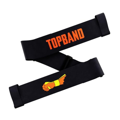 TOPBAND PRO - Adjustable Resistance Training Band. 250lbs Resistance Power. Home Gym. Attachabe & Wearable. Thousands of excercise possibilities.
