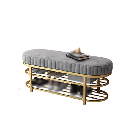 LUKEO Clothing Store Shoe Changing Stool Home Furniture Dormitory Footstool apartment Porch Shoe Cabinet