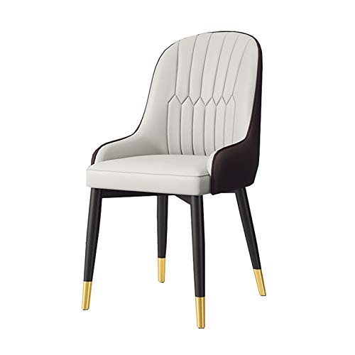dining chair Kitchen Dining Room Furniture Chairs Modern PU Leather Design Dining Chair Soft Padded Seat Office Lounge Chair Reception Chair (Col