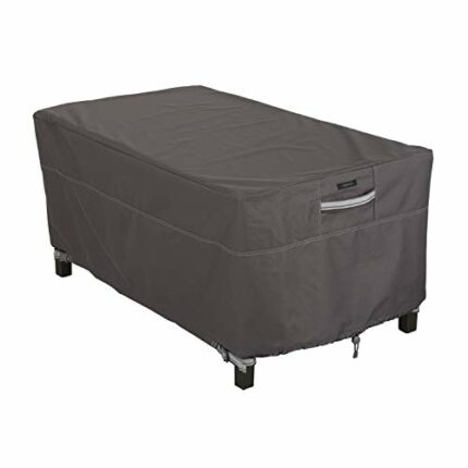 Classic Accessories Ravenna Cover For Rectangular Coffee Tables, Dark Taupe/Mushroom/Espresso (122cm) Medium