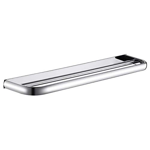 Towel Rack Wall Mounted Stainless Steel Anti Rust Double Towel Bar Bathroom Towel Holder Self Adhesive Towel Rail in the Kitchen Bedroom Hotel