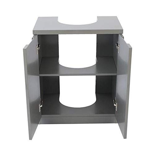 House & Homestyle Under Sink Unit, H 60cm x W 48cm x D 30cm,Gray