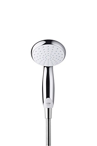 Mira Showers Nectar Shower Head Handheld Shower Head Single Spray Shower Head 90 mm White 2.1703.001