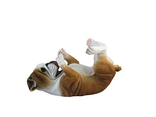 DWK-HD49057 - Adorable 11 Inch Bulldog Wine Bottle Holder Figure - Home Decor Dog Sculpture Decoration - Decorative Kitchen Animal Statue - Drink