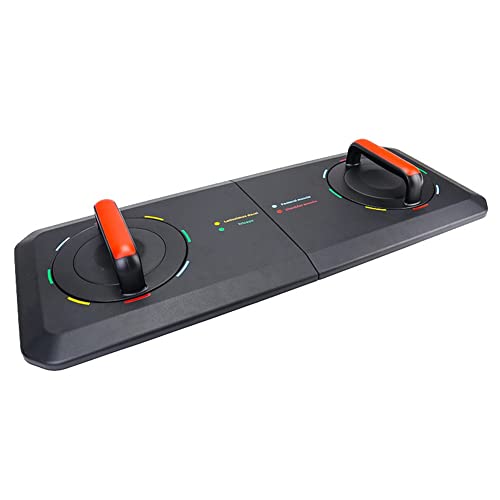 GudGmtoy Push up Board System 360° Rotatable Splicing Foldable Portable Press up Handle Bar Stand Multifunctional Training Board Equipment Home E