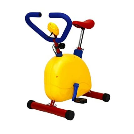 Kids Fun And Exercise Bike, Toddler Exercise Bikes Machine Indoor Cardio Training For Childrens With Adjustable Seat, Children Indoor Outdoor Bik