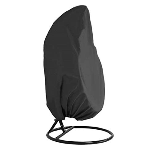 MOZX Waterproof Egg Chair Cover, 210D Oxford Fabric Heavy Duty, Egg Hanging Chair Cover with Bag, Anti-Dust Garden Furniture Cover for Indoor Out