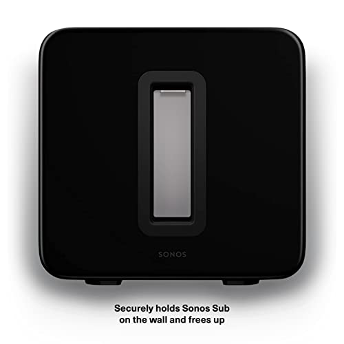 Flexson Wall Mount for Sonos Sub, Black