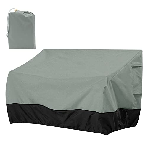 Opaltool Garden Sofa Cover, 210D Oxford Waterproof Garden Furniture Cover Outdoor Patio Cover with Air Vent for Chair Sofas (M: 193 * 83 * 84cm)