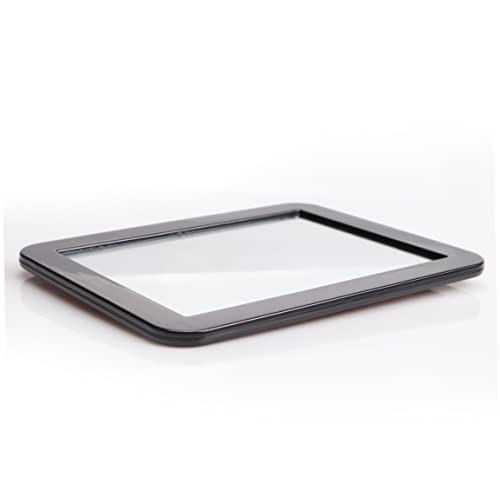 Locker Mirror, Mirror 5 ¼" x 7", Magnetic Back Sticks to Any Ferrous Metal Surface, Ideal Mirror for School Locker, Bathroom, Household Refrigera