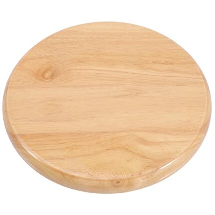 Veemoon Stool Chair Bar Stool Seat Replacement Wooden Round Chair Seat Barstool Accessories for Metal Chairs Stool 29.5CM Step Stool