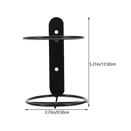 Hemoton Wall Mounted Wine Shelf 2Pcs Wall Wine Holder Wall Single Bottle Rack Wall Wine Rack Wine Storage Rack for Home Bar Wine Holder Wall Moun