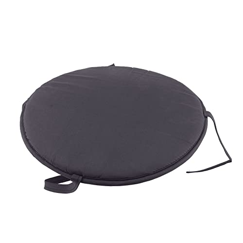 MOVKZACV Round Bistro Circular Chair Cushion With Ties Seat Pads For Dining Chairs Kitchen Garden Italian Fabric Removable Cover Indoor Outdoor S