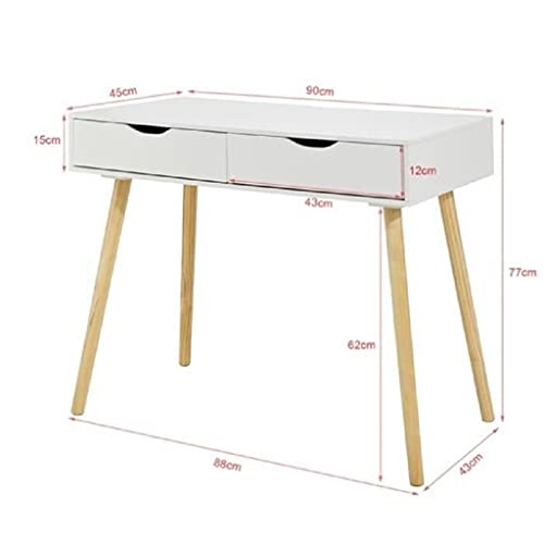 N/A Household Wood Computer Desk Writing Table Study Desk Bedside Table Dressing Office Home Bedroom Furniture