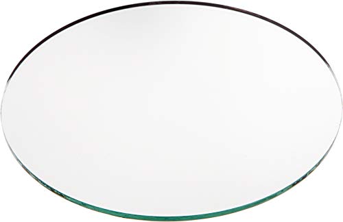 Plymor Round 3mm Non-Beveled Glass Mirror, 6 inch x 6 inch
