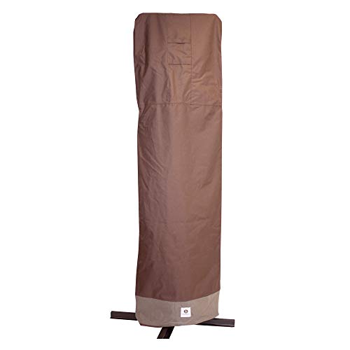 Duck Covers Ultimate Offset Patio Umbrella Cover with Installation Pole, 101-Inch