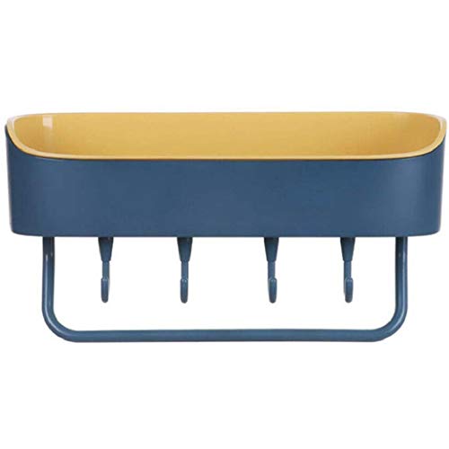 N/A Towel rack - Bathroom Towel Shelf Mounted,Self Adhesive No Drilling Removable Plastic Sink Decro Shelf Organizer For Kitchen,Bedroom,Toilet (