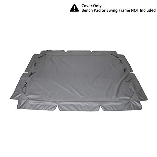 Replacement Canopy Garden Swing Seat Chair, Swing Chair Canopy Replacement, Swing Canopy Cover, Waterproof/UV Resistant Cover Patio Hammock Cover