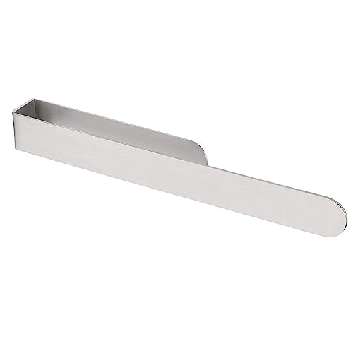 Self Adhesive Towel Holder, Stick on the Wall Hand Towel Bar for Bathroom (23cm Silver)