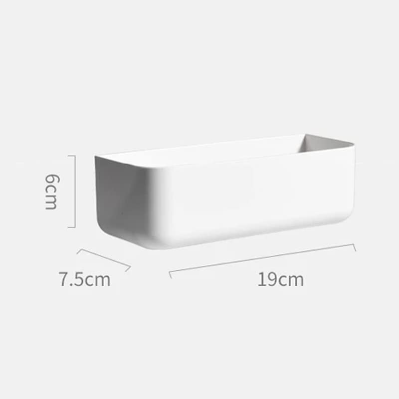 RSOCHS Wall Mounted Nail Free Toilet Shelf Bathroom Storage Rack Wall Rack Bathroom Storage Rack for Wall Shelf Organizing