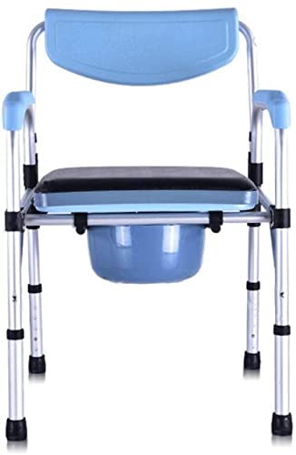 LILIKY Old People's Toilet Chair Mobile Toilet Stool Pregnant Women's Toilet Chair Toilet Chair Bathing Chair Bathing Chair