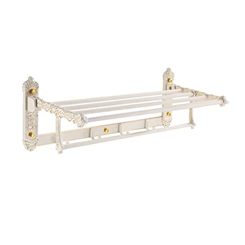 HIGOH Towel Racks,Bathroom Towel Rack Wall Mounted Towel Holder,Towel Rack,Bathroom Rack,Bathroom 3-Layer Towel Holder,Space Aluminum