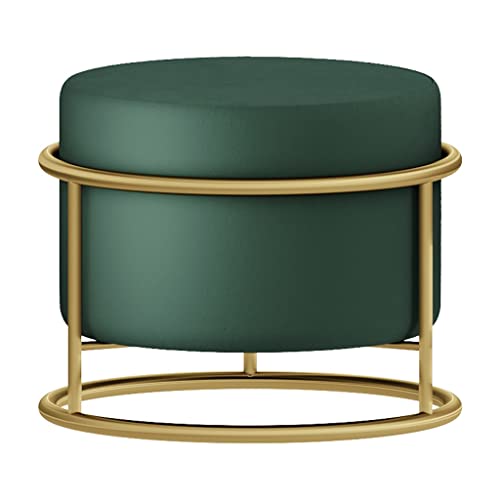 LUKEO Round Stool, Household Small Stool, Living Room Coffee Table, Sofa Stool, Shoe Stool Replacement