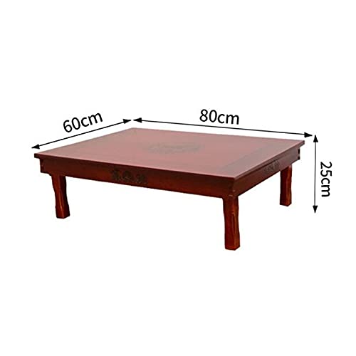 JYDQM Rectangle Table Legs Foldable Living Room Retro Table for Dining Traditional Folding Table