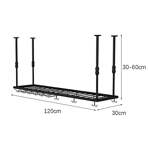 EYLINK Wine Rack Wine Rack, Hanging Wine Glass Rack, European-Style High-End Bar Counter Wine Glass Holder, Upside Down Creative Wine Glass Holde