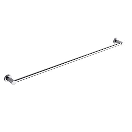 HIGOH Towel Rack Simple Shelf,Single Rod Stainless Steel Polished Finish Wall Mount Towel Hanger for Bathroom Kitchen/s/60Cm