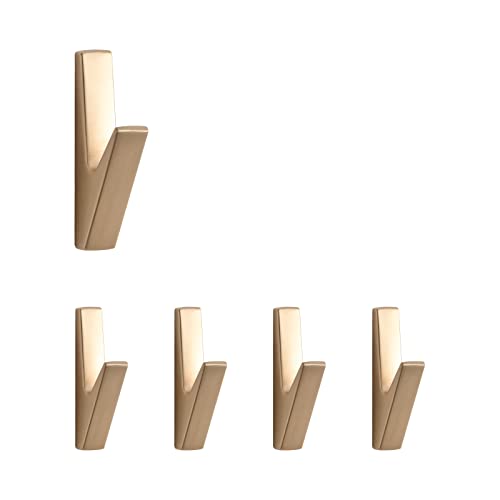 SARIHOSY Wooden and White Coat Hooks Wall Mounted, Wooden Shelves with Hooks, Coat Knobs Wooden White Pegs for Wall, Oak Coat Hooks Wall Mounted