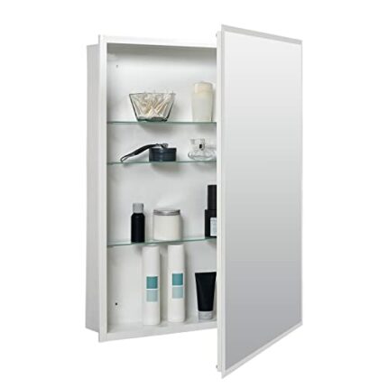Zenna Home Medicine-cabinets, Steel, Frameless