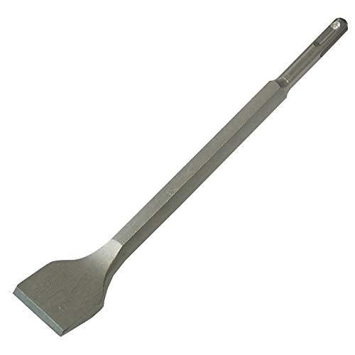 Faithfull FAISDSCB134C Chisel Bit Angled 250 x 40 mm SDS-plus for Use on Bricks, Concrete, Marble and Hard Stone