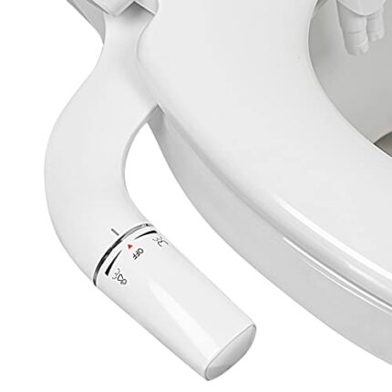 Vantency Ultra-Slim Bidet Attachment for Toilet UK,Non-Electric Cold Water Bidet Toilet with Dual Nozzle,Adjustable Water Pressure,Rear/Feminine