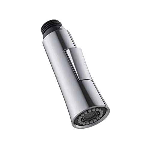 Heable Replacement Kitchen Tap Pull Out Spray Shower Head 2 Function Universal G 1/2-inch Chrome Finish