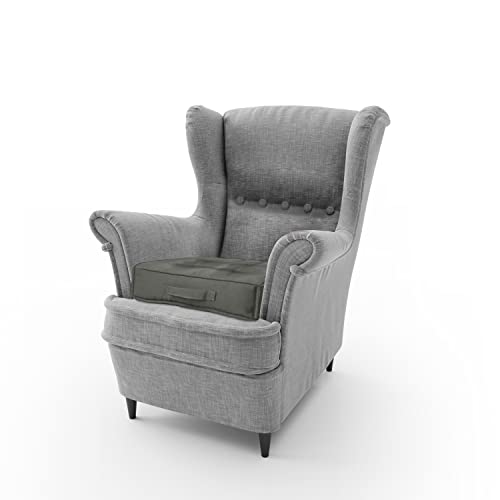 GC GAVENO CAVAILIA Booster Seat Cushion 45 x 45 Cm - Waterproof Seat Pad For Office Chair, Living Room, Garden Chair - Adjustable Chair Cushion -