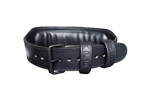 Gunsmith Fitness Apex Lifting Belt - Ultra Premium Handmade, All Black Olympic & Powerlifting