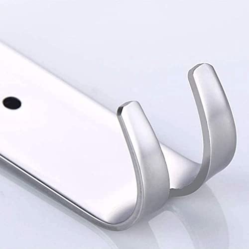 Home Bath Towel Rack, Heavy Duty Stainless Steel Towel Shelf for Bathroom, Wall Mount Towel Racks for Bathroom Brushed Nickel Finish