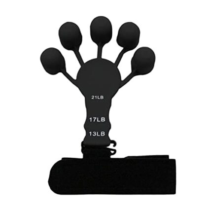 LSYYSL 1 Finger Strengthener, 1 Adjustment Strap, Silicone Wrist Stretcher, Hand Grip Strength Trainer, Strengthener, Hand Exercise Equipment for