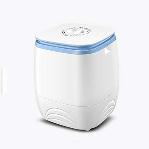 XIAOJUN Electric Mini Clothes Washing Machine Top Loading Semi-automatic 2.0kg Garment Washer+1.5kg Dryer Single Tub Cloth Drying (Color : A)