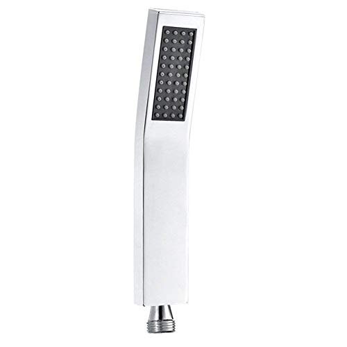 S R SUNRISE SRSH-011 Brass Handheld, L-Style High Pressure, Luxury Hand Shower Head,Silvery-White, Chrome Finish, Small