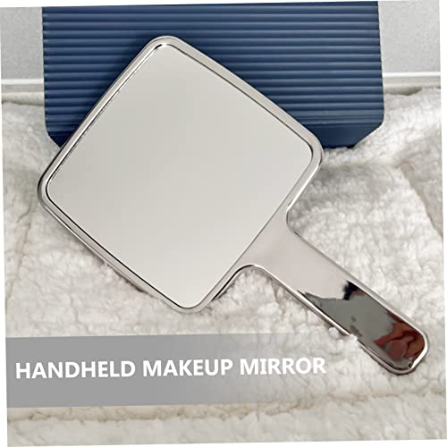 Beavorty 4pcs Electroplating makeup mirror handheld makeup mirror retro hand mirror travel purse mirror female desk vanity mirror girls portable